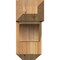 Ekena Millwork Thorton Craftsman Rough Sawn Bracket w/ Offset Brace, Western Red Cedar, 8"W x 18"D x 18"H BKT0806X18X18THR04RWR - alternate 4